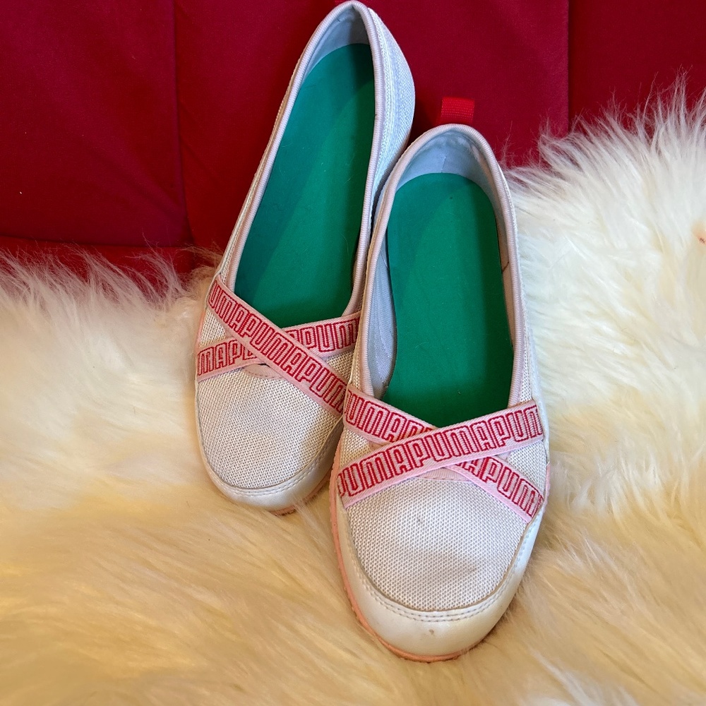 Puma slip ons